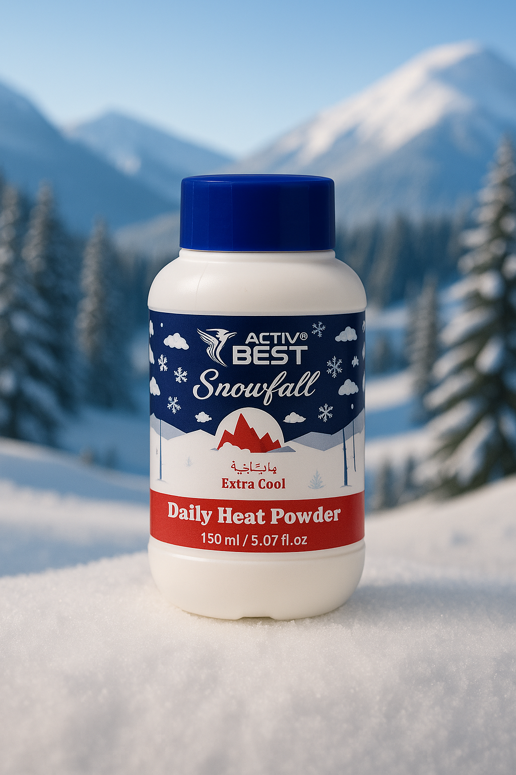 Activ Best Snowfall Prickly Heat Powder – Extra Cool Formula