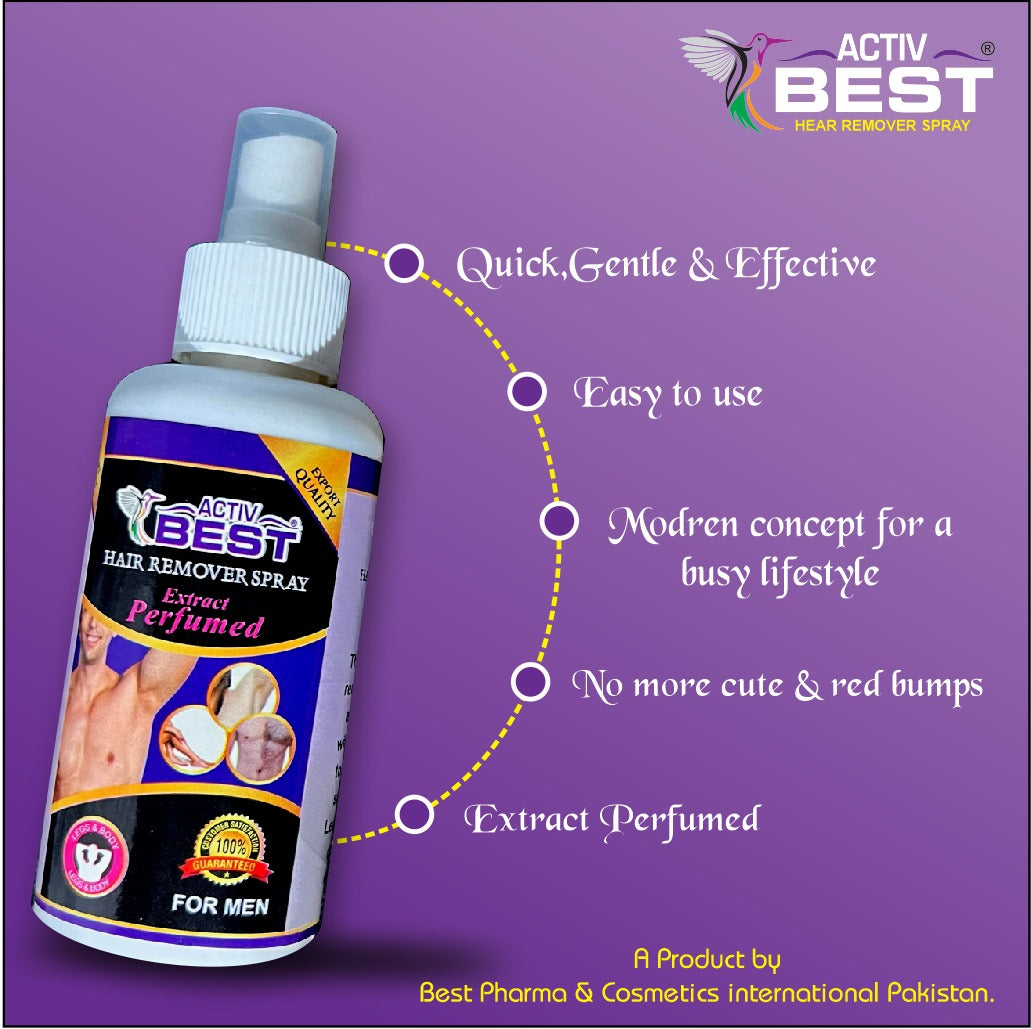 HAIR REMOVER SPRAY FOR MEN